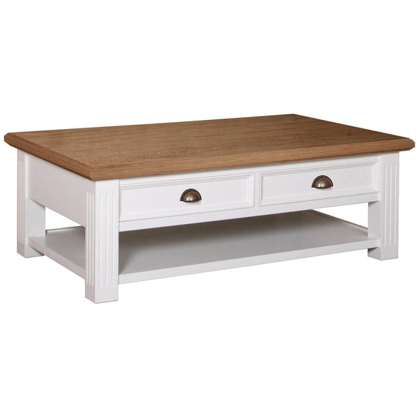Landhausstil Couchtisch Chic Oak - Das Holländische Möbelhaus