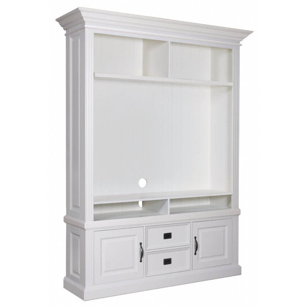 Landhausstil Fernsehschrank Chic 2 Türen 2 Schubladen - Das Holländische Möbelhaus