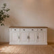 Landhausstil Kommode Chic Oak 4 Türen 3 Schübe - Das Holländische Möbelhaus