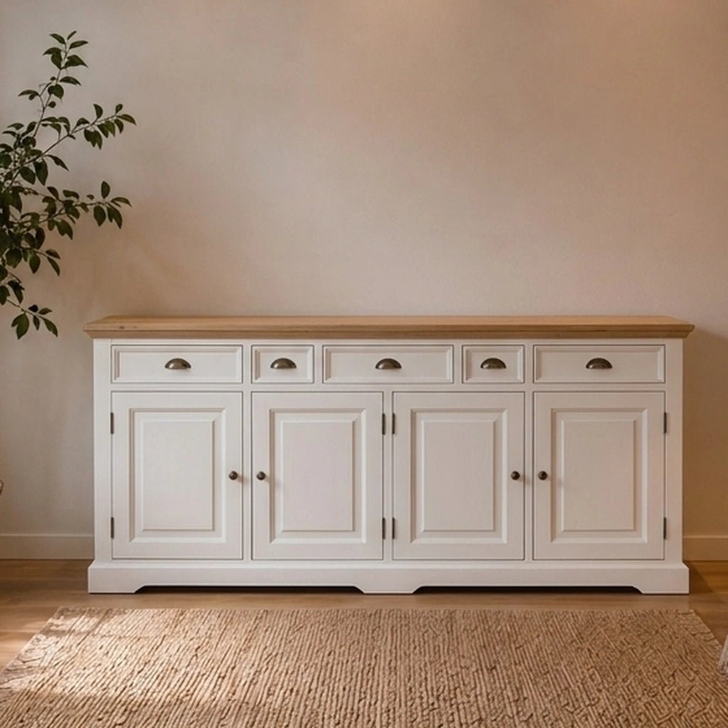 Landhausstil Kommode Fleur 200 cm - Das Holländische Möbelhaus