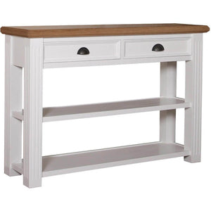 Landhausstil Konsolentisch Chic Oak 2 Schübe