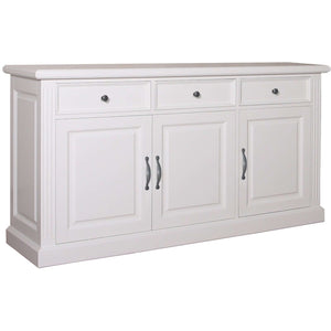 Landhausstil Sideboard Chic 3 Türen 3 Schübe