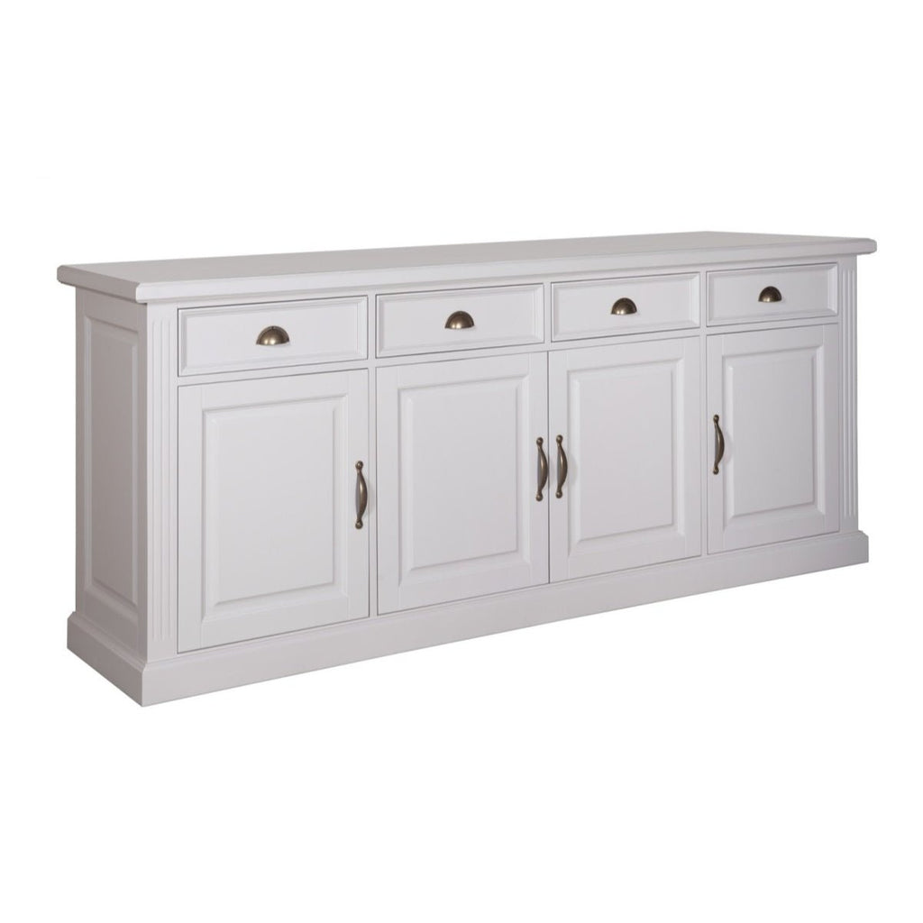 Landhausstil Sideboard Chic 4 Türen 4 Schübe 224 cm - Das Holländische Möbelhaus