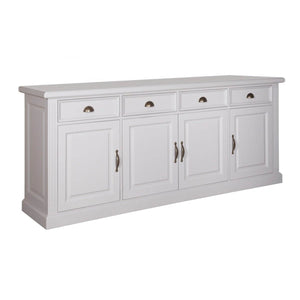 Landhausstil Sideboard Chic 4 Türen 4 Schübe 224 cm