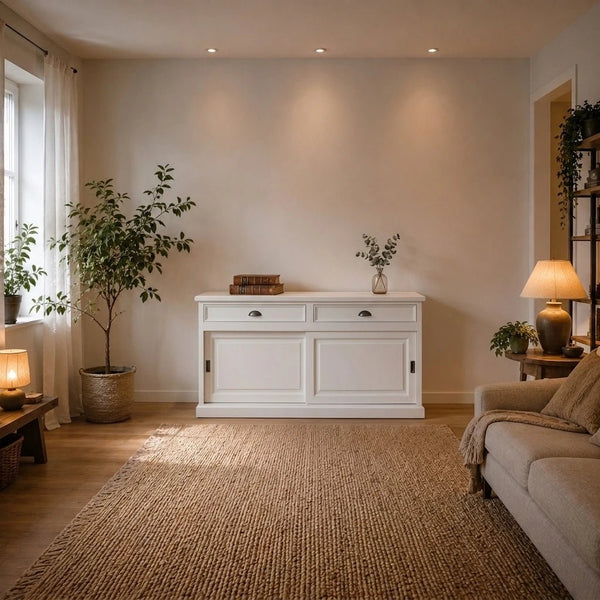 Landhausstil Sideboard Eyeglass 2 Türen 2 Schübe - Das Holländische Möbelhaus