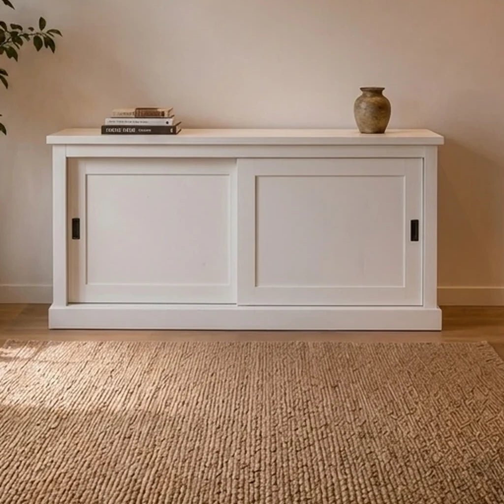 Landhausstil Sideboard Kubic 2 Schiebetüren - Das Holländische Möbelhaus