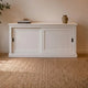 Landhausstil Sideboard Kubic 2 Schiebetüren - Das Holländische Möbelhaus