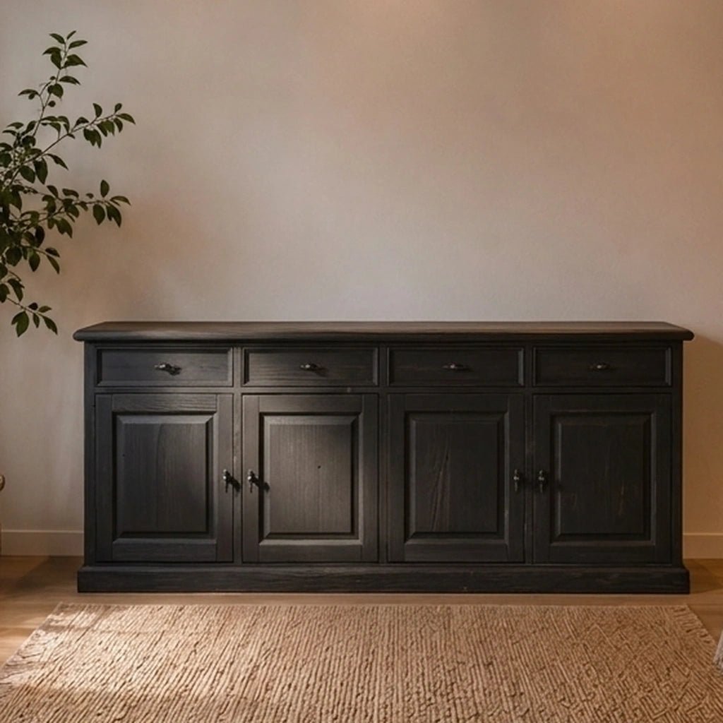 Landhausstil Sideboard Oslo 4 Türen 4 Schübe - Das Holländische Möbelhaus