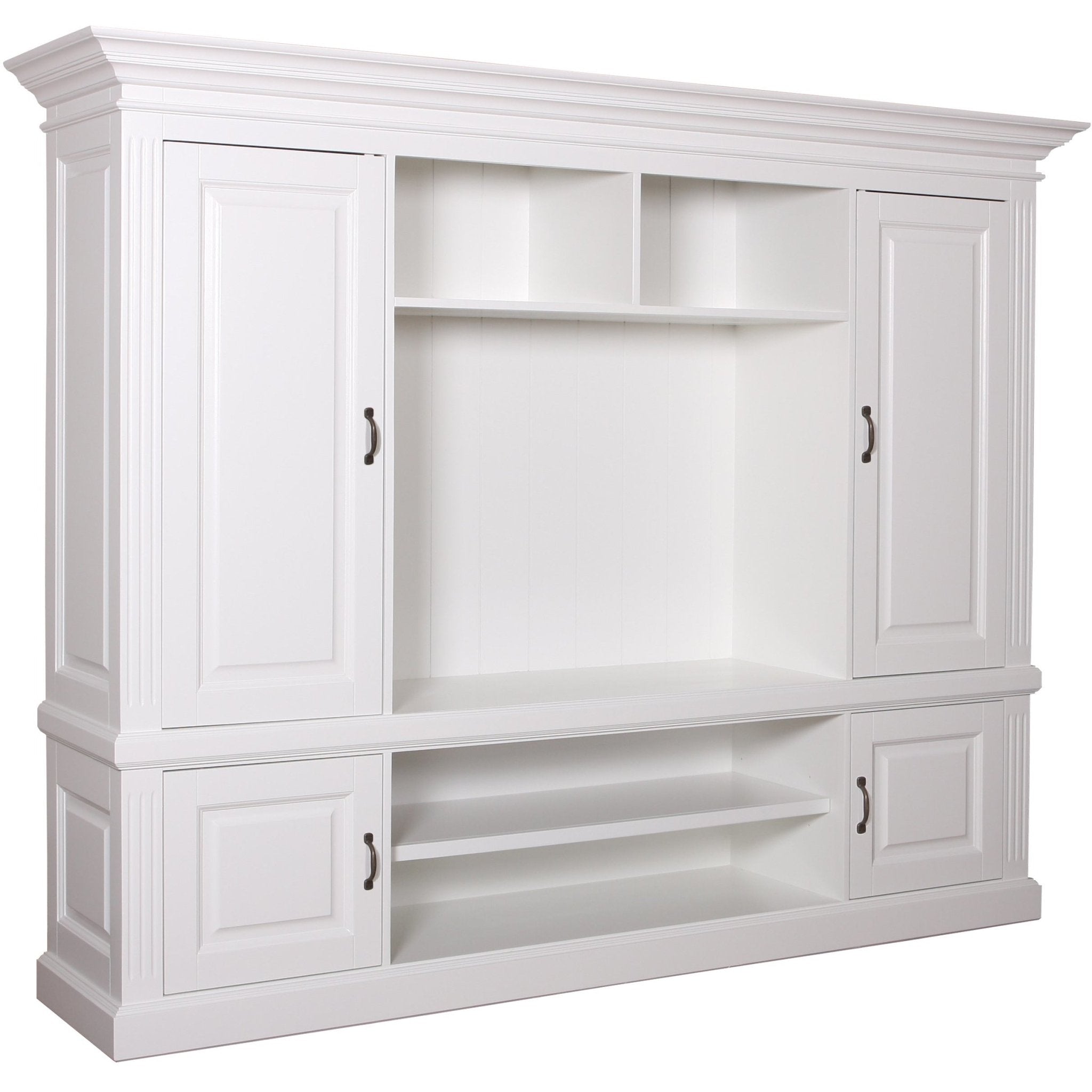 landhausstil tv schrank chic 4 türen
