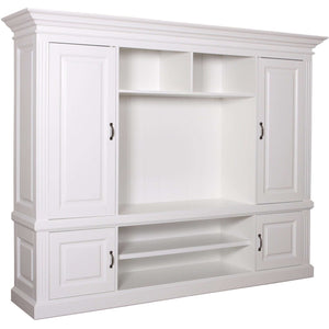 Landhausstil TV Schrank Chic 4 Türen