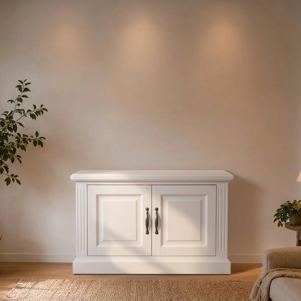 Landhausstil TV Sideboard Chic 2 Türen - Das Holländische Möbelhaus