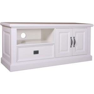 Landhausstil TV Sideboard Chic 2 Türen 1 Schub