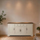 Landhausstil TV Sideboard Chic Oak 4 Türen 2 Schübe - Das Holländische Möbelhaus