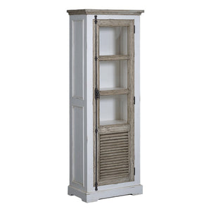 Landhausstil Vitrinenschrank Amanda 1 Tür