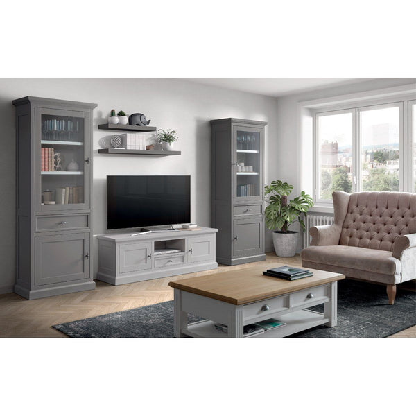 Landhausstil Vitrinenschrank Cosy 77 - Das Holländische Möbelhaus