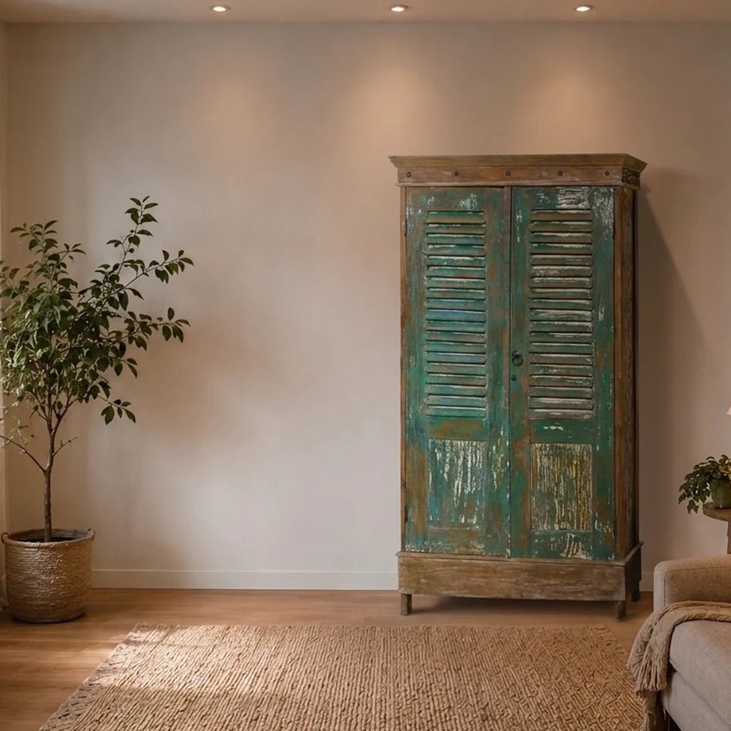 Shabby Chic Kleiderschrank Beben - Das Holländische Möbelhaus