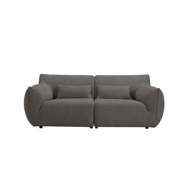 Stoff Sofa Aberdeen 3-Sitzer Eden 20 Graphite