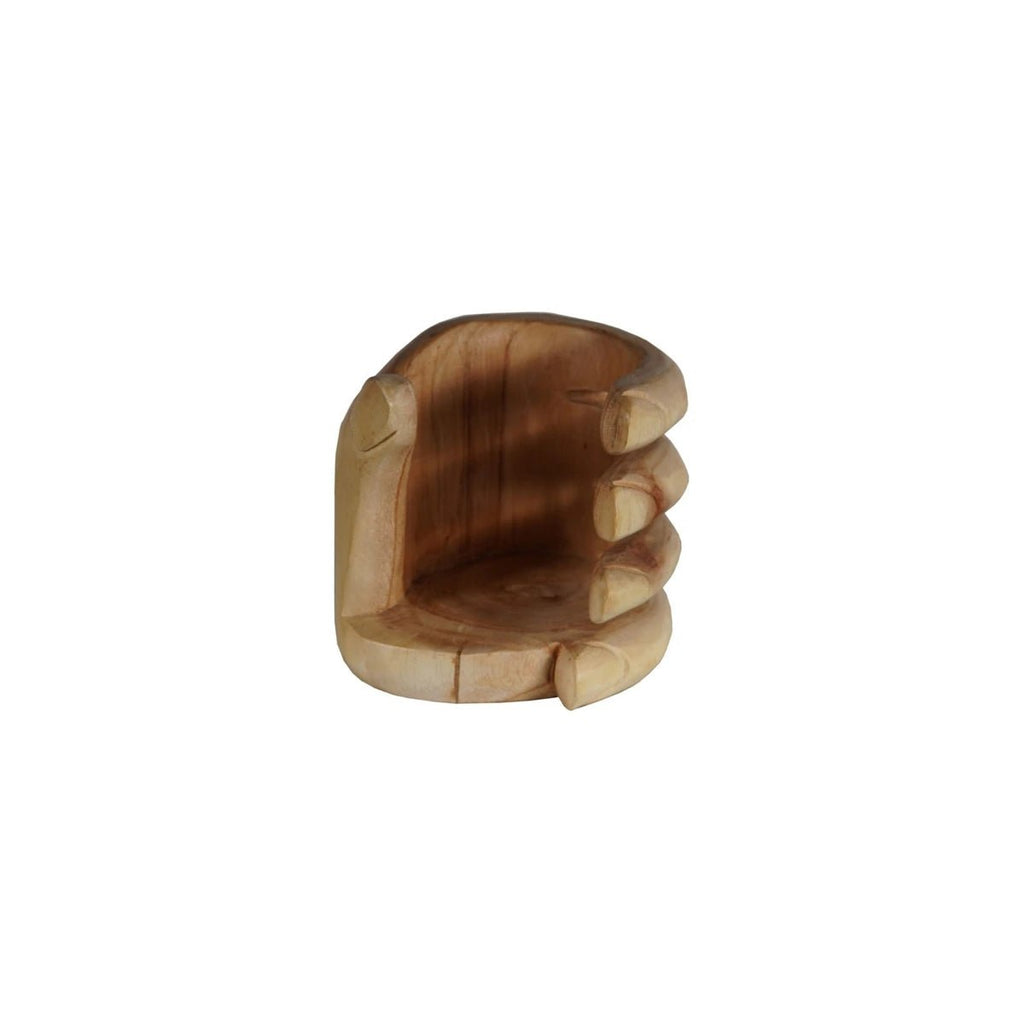 Suarholz Flaschenhalter Hand - Das Holländische Möbelhaus