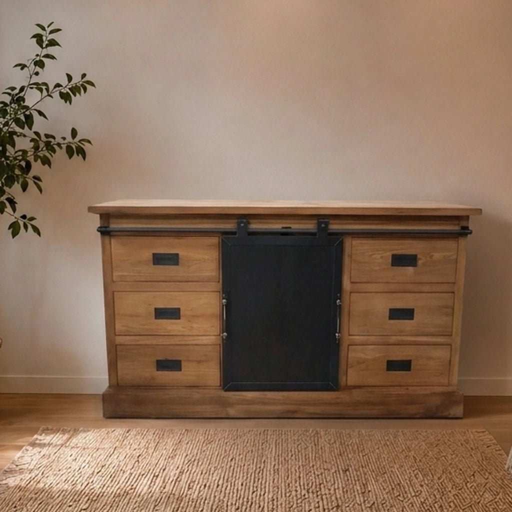 Teak Anrichte Roda 180 cm - Das Holländische Möbelhaus