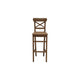 Teak Barhocker Mariotto mit Kreuz Bild 1