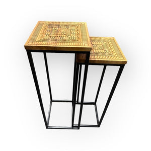 Teak Beistelltisch Intan 2er Set