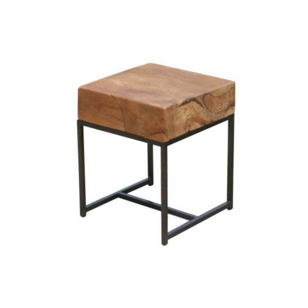 Teak Beistelltisch Square - Das Holländische Möbelhaus