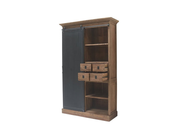 Teak Bücherschrank Roda 142 cm - Das Holländische Möbelhaus