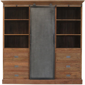 Teak Bücherschrank Roda