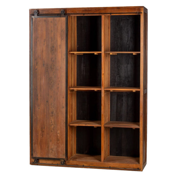 Teak Bücherschrank Senna 12 Fächer - Das Holländische Möbelhaus