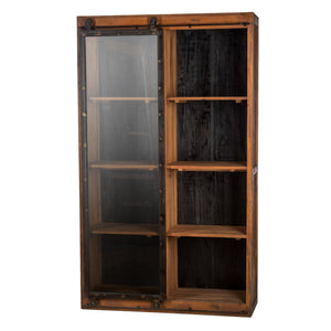 Teak Bücherschrank Senna 8 Fächer