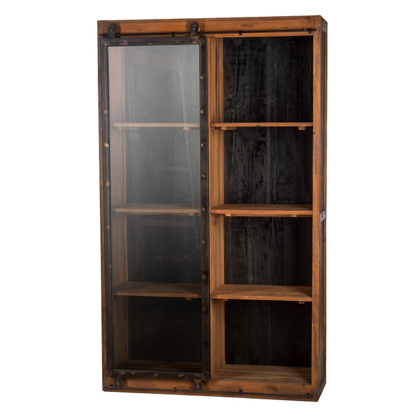 Teak Bücherschrank Senna 8 Fächer - Das Holländische Möbelhaus