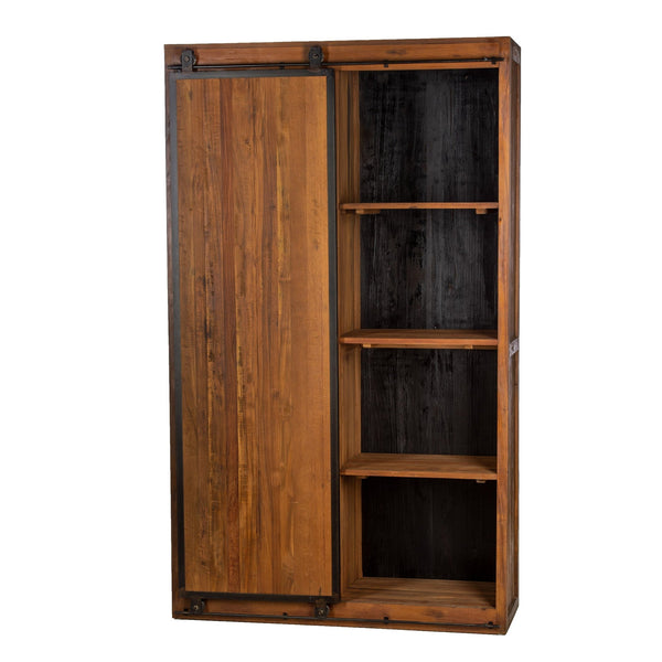Teak Bücherschrank Senna 8 Fächer - Das Holländische Möbelhaus