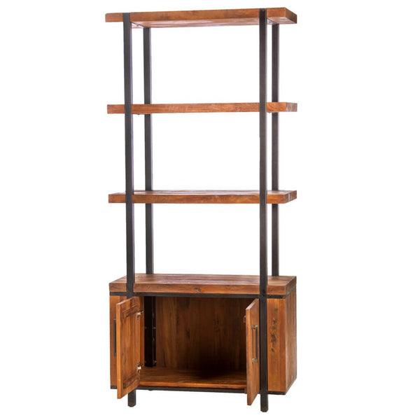 Teak Bücherschrank Senna - Das Holländische Möbelhaus