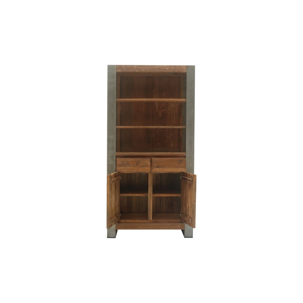 Teak Bücherschrank SMG 25 - Das Holländische Möbelhaus