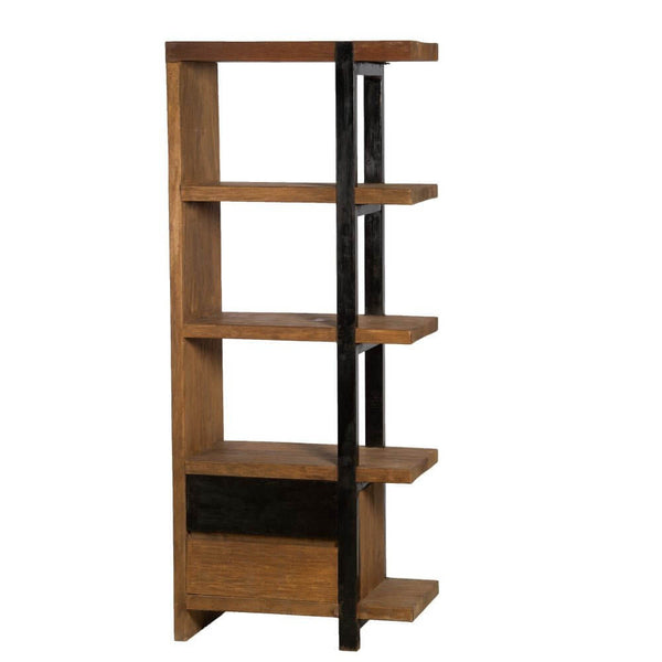 Teak Bücherschrank Zano - Das Holländische Möbelhaus