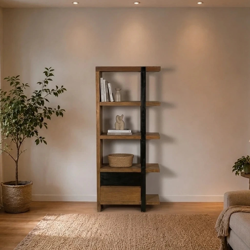 Teak Bücherschrank Zano