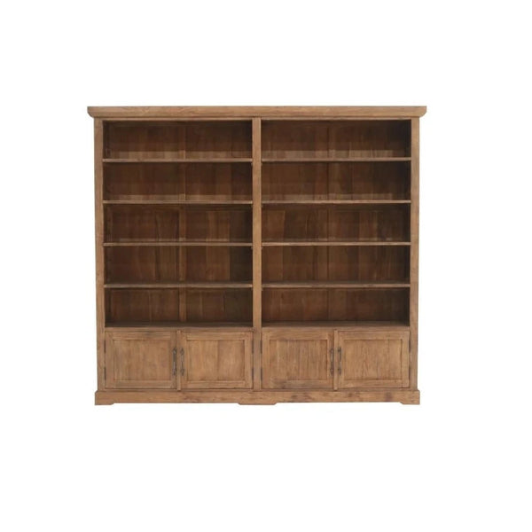 Teak Bücherregal Sleek - Das Holländische Möbelhaus