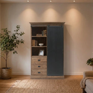 Teak Bücherschrank Roda 142 cm