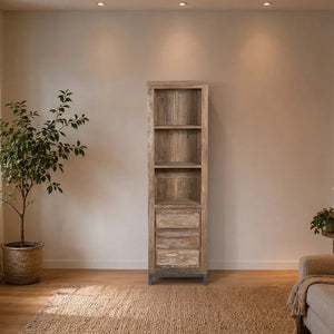 Teak Bücherschrank Venetië 3 Schübe