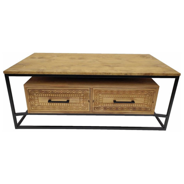 Teak Couchtisch Intan Lativ 120 cm - Das Holländische Möbelhaus
