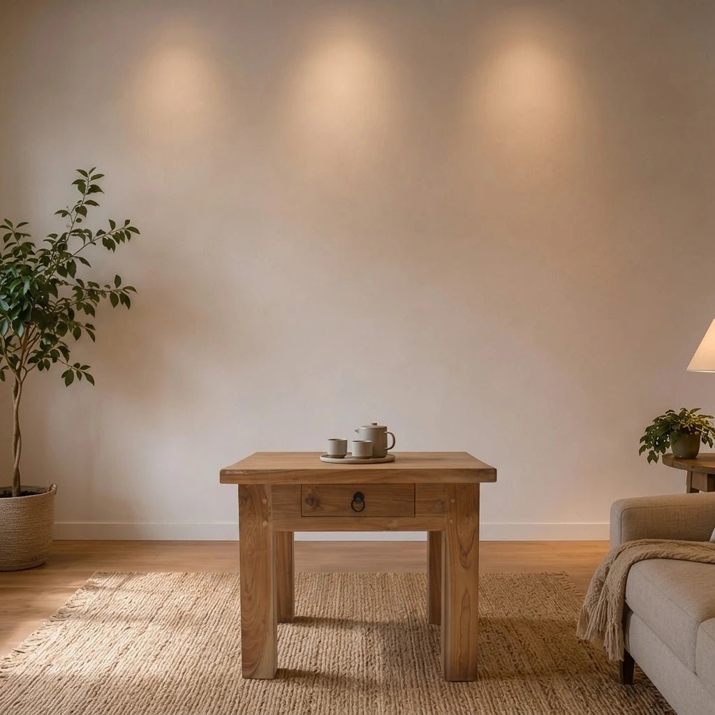 Teak Couchtisch Lesung - Das Holländische Möbelhaus