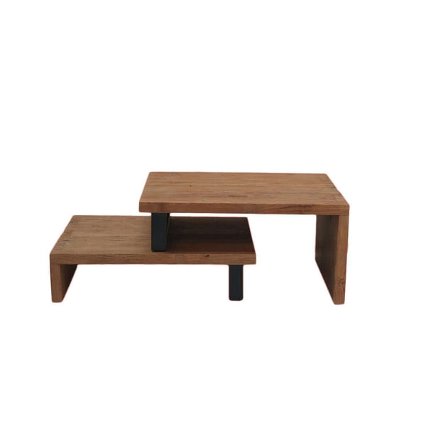 Teak Couchtisch Level Besi - Das Holländische Möbelhaus
