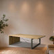Teak Couchtisch Lucca 135 cm - Das Holländische Möbelhaus