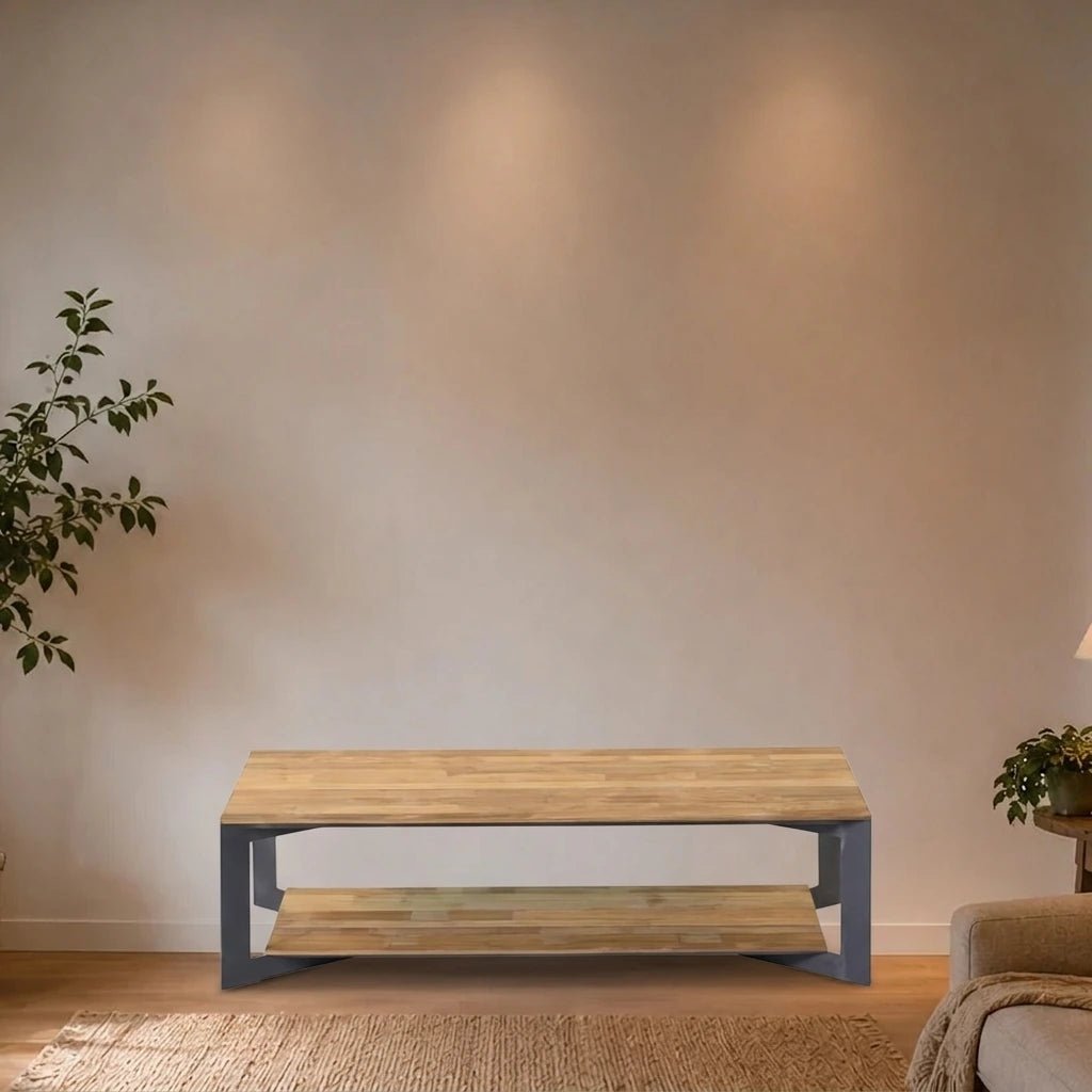 Teak Couchtisch Pandora 135 cm - Das Holländische Möbelhaus