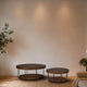 Teak Couchtisch Set Senna Double - Das Holländische Möbelhaus
