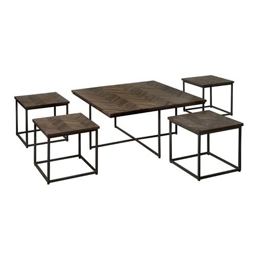 Teak Couchtisch Set Via - Das Holländische Möbelhaus