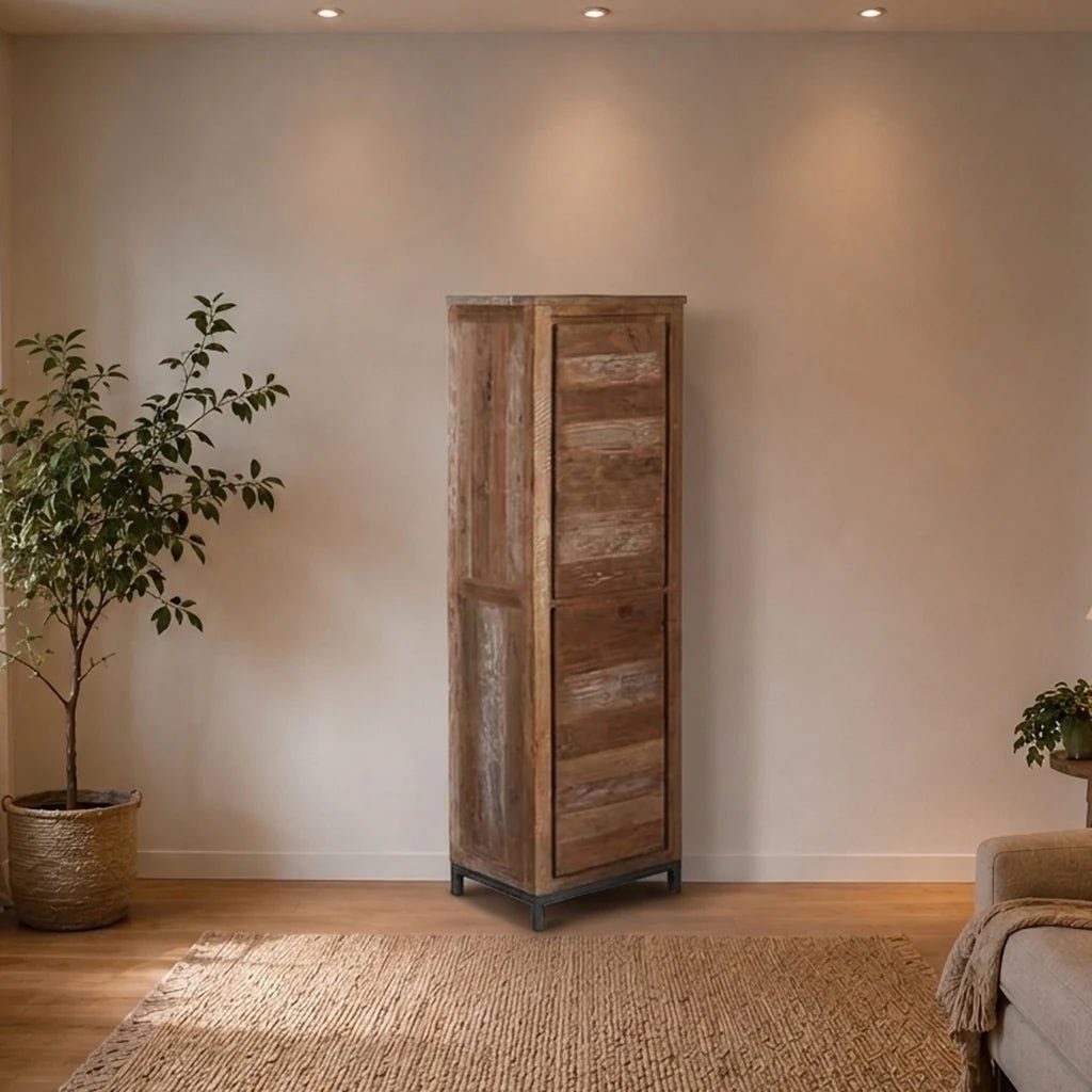 Teak Dielenschrank Venetië - Das Holländische Möbelhaus