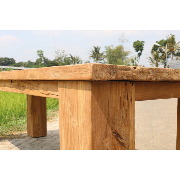 Teak Esstisch Robusta - Das Holländische Möbelhaus