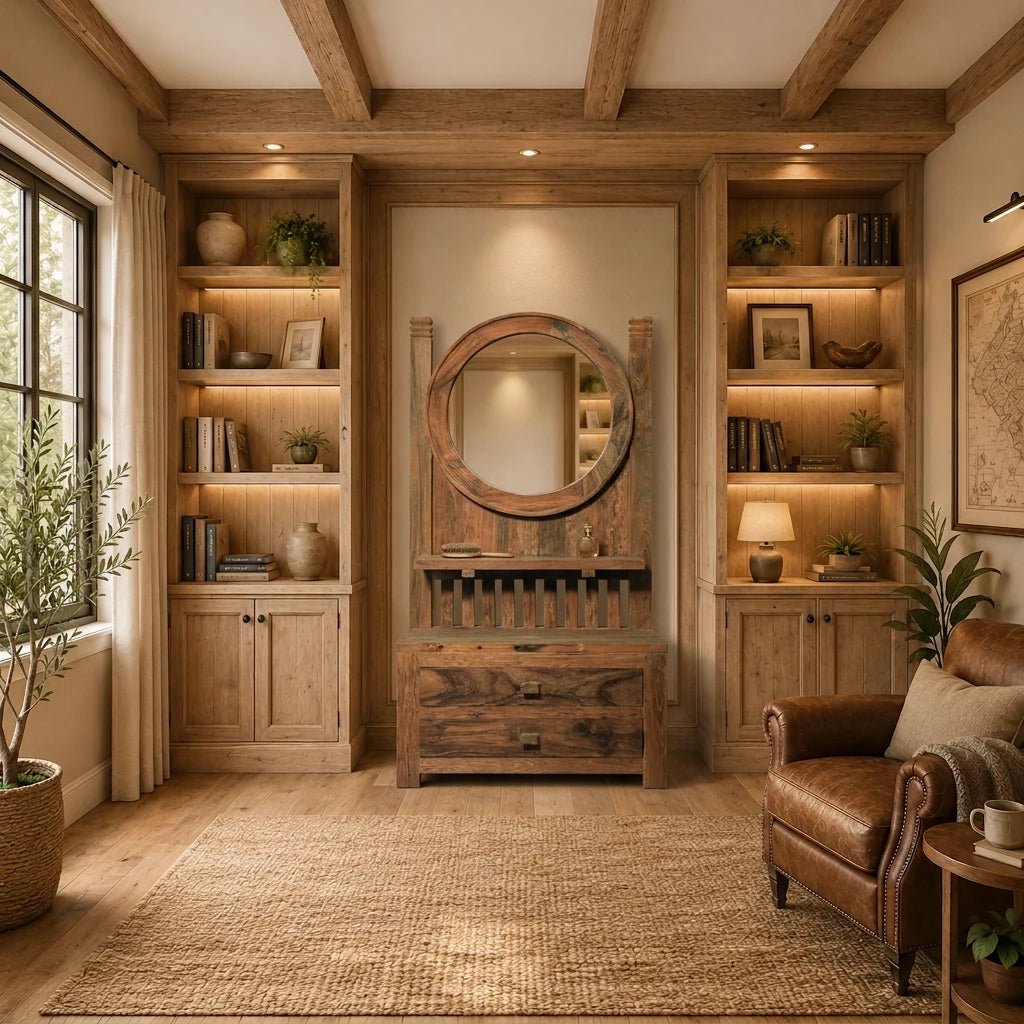 Teak Frisiertoilette Arno - Das Holländische Möbelhaus