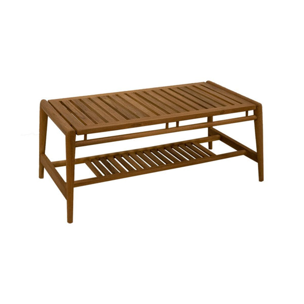 Teak Garten Couchtisch Borneo 110 cm - Das Holländische Möbelhaus